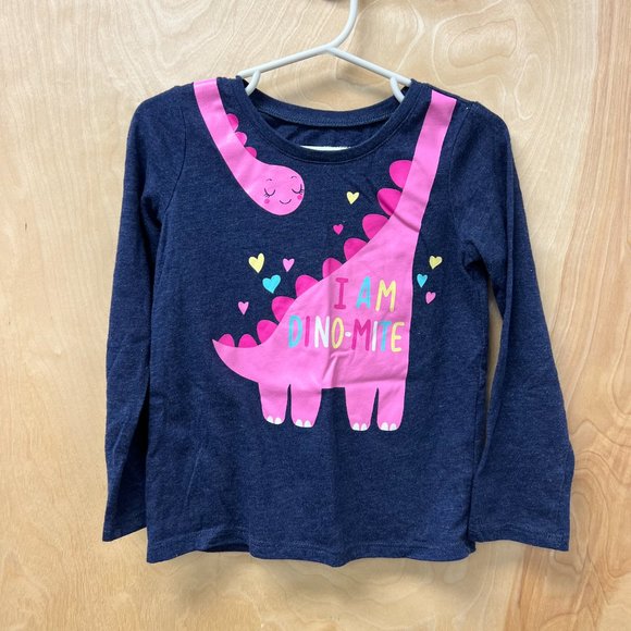 4T Girl's Longsleeve T-Shirts, Set of 4 (Multiple Brands) - Picture 4 of 12